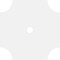 Ekena Millwork Haus Architectural Grade PVC Contemporary Ceiling Medallion, 30"OD x 3"ID x 10"C x 1"P CMP30HS-03000 - alternate 2